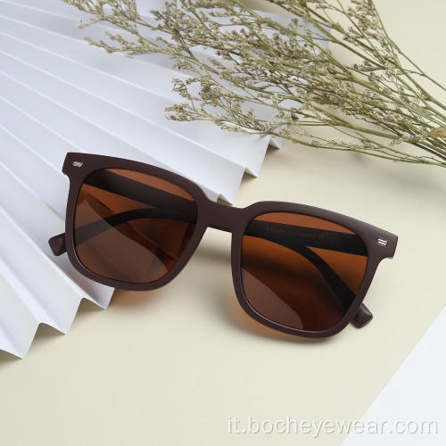 occhiali da sole di marca all&#39;ingrosso occhiali da sole classici unisex con montatura grande